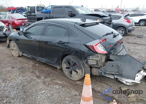 2017 Honda Civic Ex-L из США, поврежденный, VIN SHHFK7H79HU232235